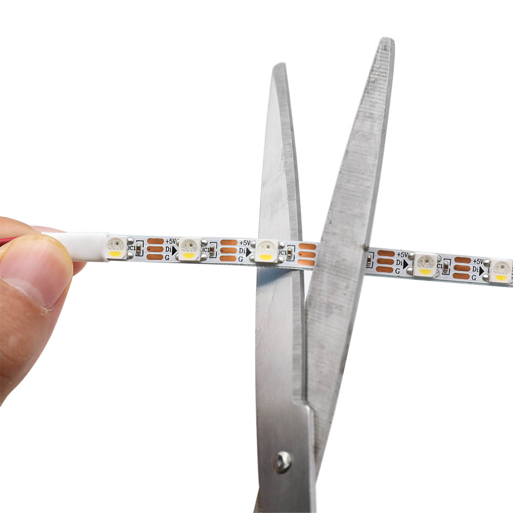 DC5V SK6812 3.28Ft 60LEDs Ultra Narrow 0.20in Wide Individually Addressable RGBW LED strip light DC5V SK6812 3.28Ft 60LEDs Ultra Narrow 0.20in Wide Individually Addressable RGBW LED strip light